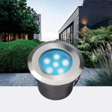  - Sirius LED modrá 1W, 5lm, IP68 venkovní zápustné světlo na 12V, Garden Lights