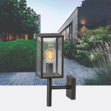  - Celata, moderní nástěnné svítidlo s retro LED žárovkou na 12V, 4W, Garden Lights