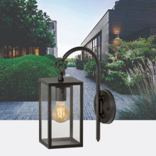  - Columba, zahradní nástěnné svítidlo s lucernou na 12V, retro LED 4W, Garden Lights