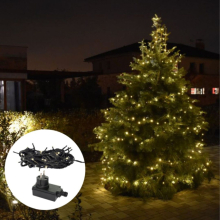  - Set 20 m vánoční LED řetěz LINEA 1 + transformátor 12W 12V DC Garden Lights
