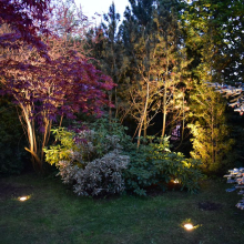 Osvětlení stromů v zahradě, zemní reflektor Rubum Garden Lights 