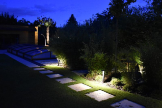 Osvětlení zahrady 12V zahradní osvětlení 