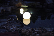 Svítící plovoucí koule do jezírka, Epstein-Design 